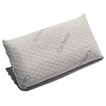 Pack 4 Almohadas Carbono 80 Cm Firmeza Media Desenfundable Efecto Anti-stress