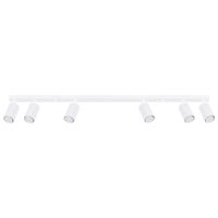 lampara de techo blanco aluminio alt 117 cm