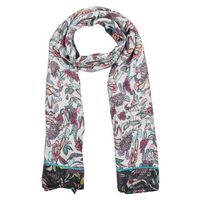 desigual bufanda fou boho rectangle para mujer
