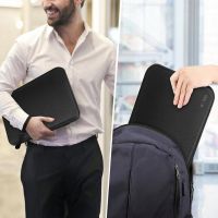 funda tech-protect hardpouch negro para portatiles 13-14