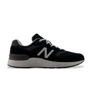 New Balance para hombre. M880V7_CA Zapatillas de piel Fresh Foam X Walking 880 v7 negro (47 2E), Plano, Nobuck, Cordones, Casual, Deportivo