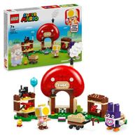 lego super mario set de expansion caco gazapo en la tienda de toad 7 anos - 71429