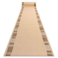 alfombra de pasillo sizal floorlux modelo 20195 color maizcolor caf 70x570 cm