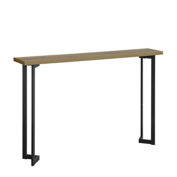 Mesa de consola metal color natural