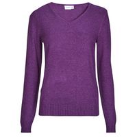 vila jersey viril rev v-neck ls para mujer