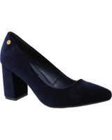 de xti salon terciopelo tacon 6 cmts azul