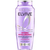 lroreal paris elvive hydra hyaluronic moisture boosting shampoo with hyaluronic acid for dry  dehydrated hair 500ml