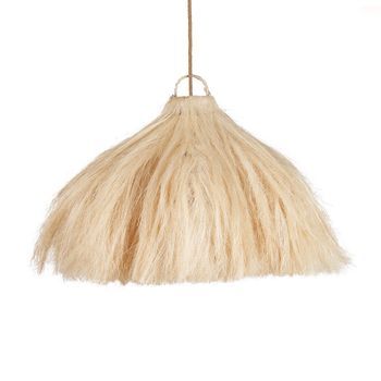 Lámpara Colgante Fibra Ramio Bazar Bizar Rami 110x110 Cm - Natural