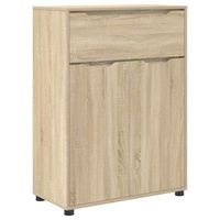 gabinete de bano roble sonoma 725 x 365 x 100 cm vidaxl