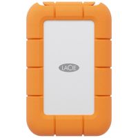 lacie rugged mini ssd externo 500gb usb-c 32 naranja