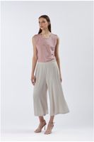 pantalon culotte con elastico plaster