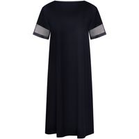 lisca vestido largo camison de manga corta sia para mujer