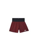 pantalones de trail nnormal race short 02 burgundy hombre