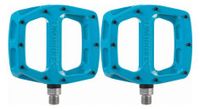 par de pedales planos dmr v12 azul
