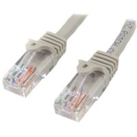 startech cable de red de cat5e ethernet rj45 sin enganches 7m gris