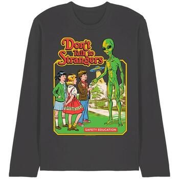 Steven Rhodes Camiseta manga larga Don't Talk To Strangers para mujer
