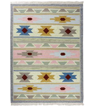 Kilim 10 Alfombra manual de lana