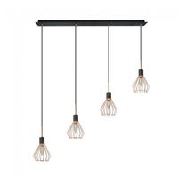 lampara colgante san petersburgo 4 luces
