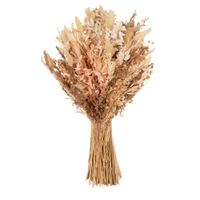 ramo de flores secas beige