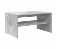 mesa de cafe - mesa de centro - mesa baja gris concreto 80 x 50 x 40 cm madera de ingenieria
