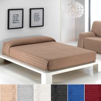 colcha multiusos para cama o sofa jarapas plaid foulard cubrecama mantas de sofa suave y comoda practica y suave poliester algodon-  poliester algodon- modelo liso