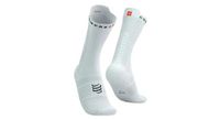 compressport calcetines pro racing v4 0 bike blanco negro