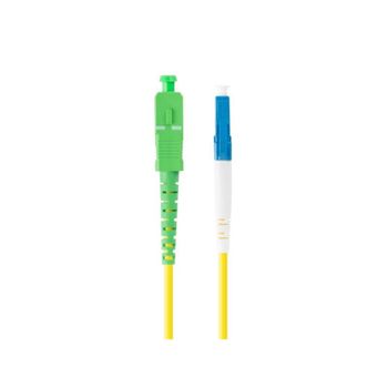 Cable de fibra óptica Lanberg 2 m SC a SC G.657.A1 amarillo