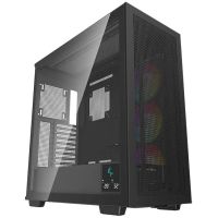 deepcool morpheus semitorre atx cristal templado usb-c negra