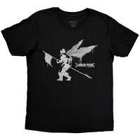 linkin park camiseta street soldier para mujer