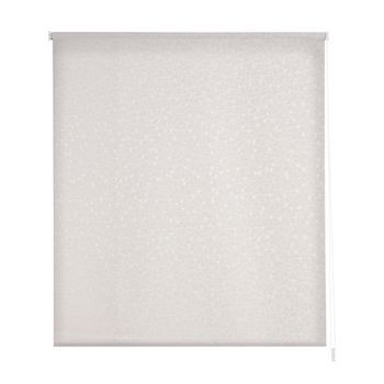 Estoralis - Estor Enrollable Translucido |  Jacquard | 170 X 255 Cm (ancho/alto) Tamaño Tela 167 X 250 Cm | Sandor Blanco/gris