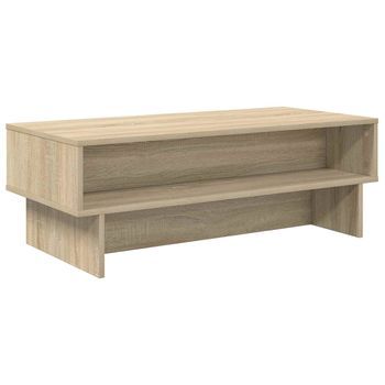 Mesa De Café - Mesa De Centro - Mesa Baja Roble Sonoma 100 X 46 X 35 Cm Madera De Ingeniería