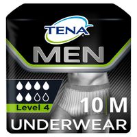 tena men premium fit incontinence pants medium