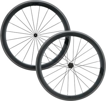 Prime Primavera 50 Carbon Rim Brake Wheelset, Black