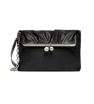 Weekend Max Mara para mujer. 2625516144600 Bolso de Piel Wkaslalom negro (OSFA), Casual