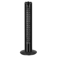 aigostar benson - ventilador de torre 3 velocidades oscilacion de 85 silencioso temporizador 120 min 82 cm de alto diseno compacto facil instalacion ventilador de pie portatil 45w