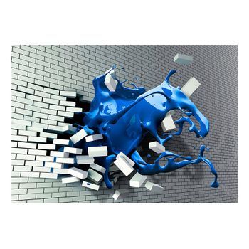 Papel Pintado 3d - Musa De Zafiro (250x175 Cm)