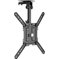 proper under cabinet full motion tv bracket