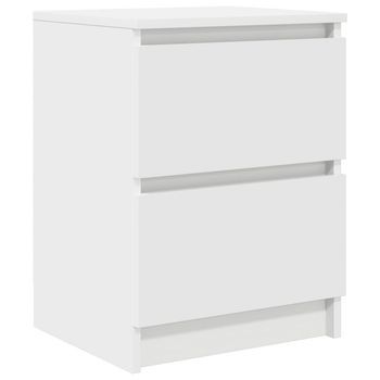 Mueble Tv | Mueble De Salón | Mesa De Tv De Madera De Ingeniería Blanco 40x35x54 Cm