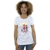 marvel camiseta spidey and his amazing friends para mujer