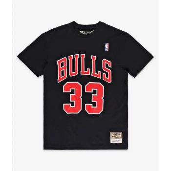 Camiseta Scottie Pippen Chicago Bulls Mitchell & Ness N&N negra