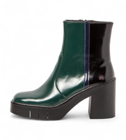 art para mujer 1197413xy0030mu botines 1974 berna verde 42 piel 8 a 10cm cremallera casual clasico