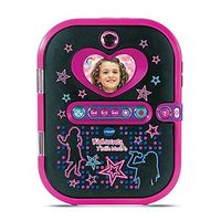 vtech - kidisecrets selfie music negro agenda electronica 7 en 1 con reconocimiento facial camara y video juegos educativos regalo para ninos de 6