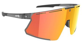 Azr vision gafas rx cristal negro rojo   lente transparente