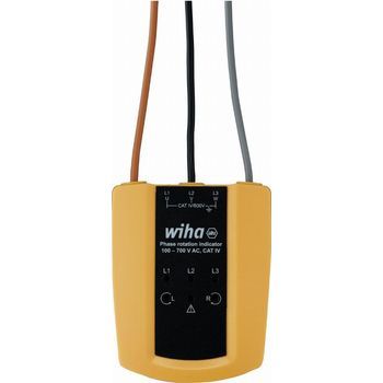 Comprobador E Indicador De Rotación De Fases Wiha 100700 V Ac Cat. Iv - 45221