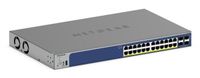 netgear gs728txp switch 28 puertos con 24 puertos poe 2 puertos 10g  2 puertos sfp