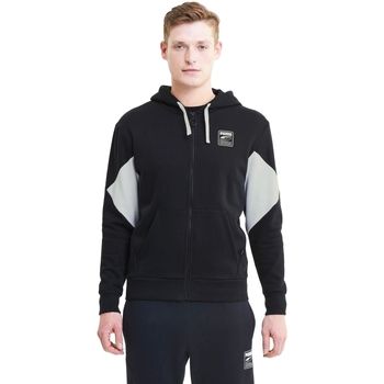 Puma Jersey Rebel FZ Hoodie FL Felpa Uomo Black 583496 01 para hombre