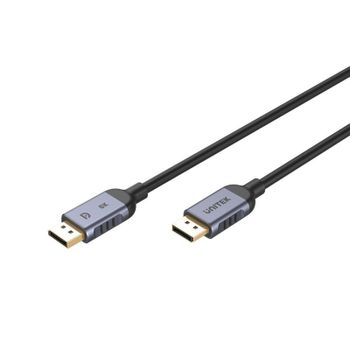 Cable DisplayPort UNITEK C1628GY01-5M 5 m v1.4 8K 240Hz Negro/Gris
