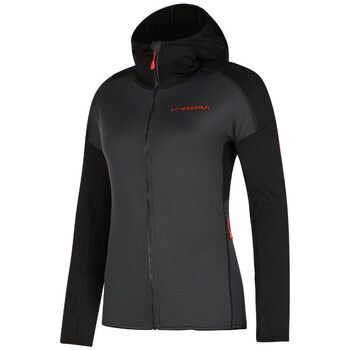 La Sportiva Polar Upendo Hoody W M33 900322 Carbon/Cherry Tomato para mujer