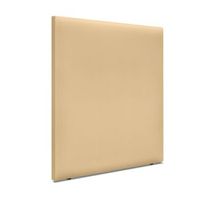 cabecero de polipiel liso hasta el suelo 95x120cm camas 90 - vainilla