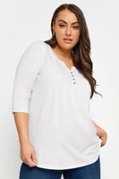 yours for good top algodon blanco cuello panadero mujer curvy y tallas grandes yours for good
